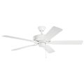 Product Image of 52" Basics Pro Patio Fan (Matte White)