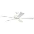 Product Image of 52" Basics Pro Designer LED Fan (Matte White)