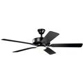 Product Image of 52" Basics Pro Designer LED Fan (Satin Black)