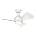 Product Image of Sola LED 34" Fan (Matte White)