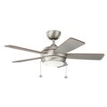 Product Image of Starkk LED 42" Fan (Brushed Nickel)
