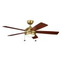 Product Image of Starkk LED 52" Fan (Natural Brass)