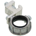 Product Image of 1/2" Zinc Die Cast Insulated Grounding Bushing w/ Lug