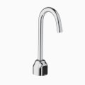 Product Image of Optima EBF-750-4-BAT-BDT Battery Powered Deck-Mounted Bathroom Laminar Spray w/ 4" Trim Plate (Chrome)