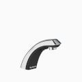 Product Image of Optima ETF-80-4-PLG-BDT Hardwired-Powered Deck-Mounted Mid Body Multi-Laminar Spray Infrared Sensor w/ 4" Trim Plate (Chrome)