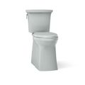 Product Image of Corbelle Tall Continuousclean Two-Piece Elongated Toilet w/ Skirted Trapway, 1.28 Gpf (Ice Grey), K-33814-95