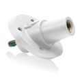 Product Image of 23 Series Panel Mount Receptacle, Female, 690A Max, 600V 30 Degree Angle, 1.125",Threaded Stud Termination, 250-777 MCM Cable Range (White)