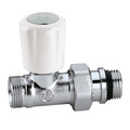 Product Image of Straight Convertible Thermostatic Radiator Valve for Towel Warmer Style Radiators