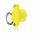 Product Image of 18 Series Single Pole Female Protective Cap, Ball Nose (Yellow)