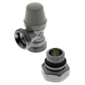Product Image of Angled Isolation & Balancing Valve for Towel Warmer Style Radiators