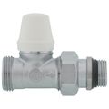 Product Image of Straight Isolation & Balancing Valve for Towel Warmer Style Radiators