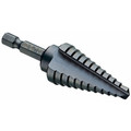 Product Image of 1/4" to 7/8" Quick Change Step Drill Bit w/ 11 Hole Sizes
