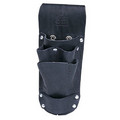 Product Image of 6 Pocket Black Leather Hip Holster Tool Pouch