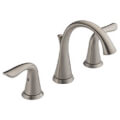 Product Image of Lahara Two Handle Widespread Bathroom Faucet (Stainless, Metal Pop-Up Drain, DST), 3538-SSMPU-DST