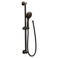 Product Image of Oil Rubbed Bronze 5 Function Eco-performance Handheld Shower w/ Slide Bar 1.75 Gpm, 3558EPORB