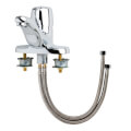 Product Image of 0.5 GPM MeterMix 4" Deck-Mounted Metering Lav Faucet w/ Actuator Assembly for 3600 Series and Supply Hoses