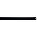 Product Image of Dual Threaded 12" Downrod (Satin Black)