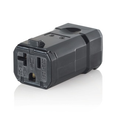 Product Image of 20A, 125V NEMA 5-20R, 2P, 3W, Connector, Straight Blade, Grounding, Python (Black)