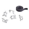 Product Image of Saddle Tie Kit w/ Velcro, Includes (5) Saddle Ties, 5' Of Velcro Softcinch (Black)