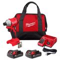 Product Image of M18 Compact Brushless 1/4" Hex Impact Driver Kit
