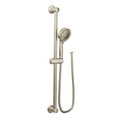 Product Image of Eco-Performance 4-Function Massaging Hand Shower w/ Slide Bar (Brushed Nickel), 3667EPBN