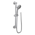 Product Image of Chrome Traditional 4 Function Eco-performance Handheld Shower w/ 30" Slide Bar 1.75 Gpm, 3669EP