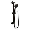 Product Image of Oil Rubbed Bronze Traditional 4 Function Eco-performance Handheld Shower w/ 30" Slide Bar 1.75 Gpm, 3669EPORB
