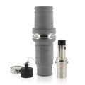 Product Image of Male Connector, 535 MCM (Gray)