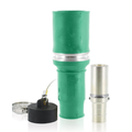 Product Image of Rhino-Hide Single Pole Female Connector (Contact, Insulator, & Dust Cap), Crimped, 444 MCM Cable, 1000V 796A Max (Green)