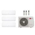 Product Image of 36,000 BTU, R-32, 21.5 SEER2 Ductless Three Zone Heat Pump Package (12+12+18)