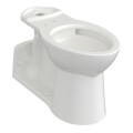 Product Image of Yorkville 1.1/1.28/1.6 gpf Pressure Assist Chair Height Back Outlet Elongated EverClean Toilet Bowl Only (White)