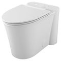 Product Image of Studio S Concealed Trapway Chair Height Elongated Toilet Bowl w/ Seat (White)