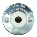 Product Image of Slimline Base, Single Pin, Standard Fluorescent Lampholder, Snap-in, Stationary, Quickwire 18awg Solid Or Str Tinned (White)