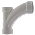 Product Image of 6" x 6" x 4" PVC DWV Wye and 45° Elbow Combo