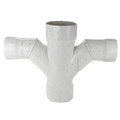 Product Image of 8" x 6" PVC DWV Double Sanitary Tee