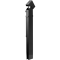 Product Image of 1-Gang 42" Stainless Steel Power Pedestal Kit, Lockable Flush Hinged Top (Black)