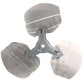 Product Image of 16" Diameter 32 Degree 1/2" CCW 3-Blade Fan, 37L48