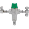 Product Image of 3/8" Aqua-Gard Thermostatic 4 Port Mixing Valve, Lead Free (Compression)