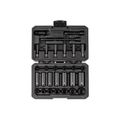 Product Image of 1/4" Drive 12-Point Impact Socket Set with Case, 29-Piece (5/32-11/16")