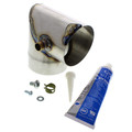 Product Image of Vent Elbow Replacement Kit (Stainless Steel) for GV Boilers, 382-200-350