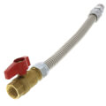 Product Image of Flexible Gas Line section and Shut-off Valve, 383-500-624