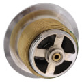Product Image of Push Pull Tub Closure (converts to 1.625"-16) (Chrome Plated)