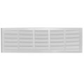 Product Image of 8" x 4" (Wall Opening Size) Satin Anodized Sidewall Aluminum Register w/ MS Damper (VM Series)