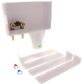 Product Image of F1960 PEX Noham Washing Machine Outlet Box, 1/4 Turn (Contractor Pack)