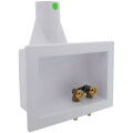 Product Image of Eliminator Expansion PEX, Top Mount Washing Machine Outlet Box w/ 1/4 Turn (Standard Pack)
