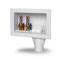 Product Image of Eliminator CPVC, Bottom Mount Washing Machine Outlet Box w/ Water Hammer Arrestor, 1/4 Turn (Standard Pack)