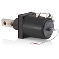 Product Image of Rhino-Hide Double Hole Fem 45 Deg Receptacle Double Hole Bus Bar, 313MCM-777MCM Cable (Black)