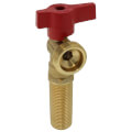 Product Image of 3/4" Washing Machine Outlet Box Copper Valve w/ 1/4 Turn (Red)