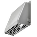 Product Image of 8" Gray Plastic Wall Cap