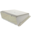 Product Image of 8" White Plastic Wall Cap